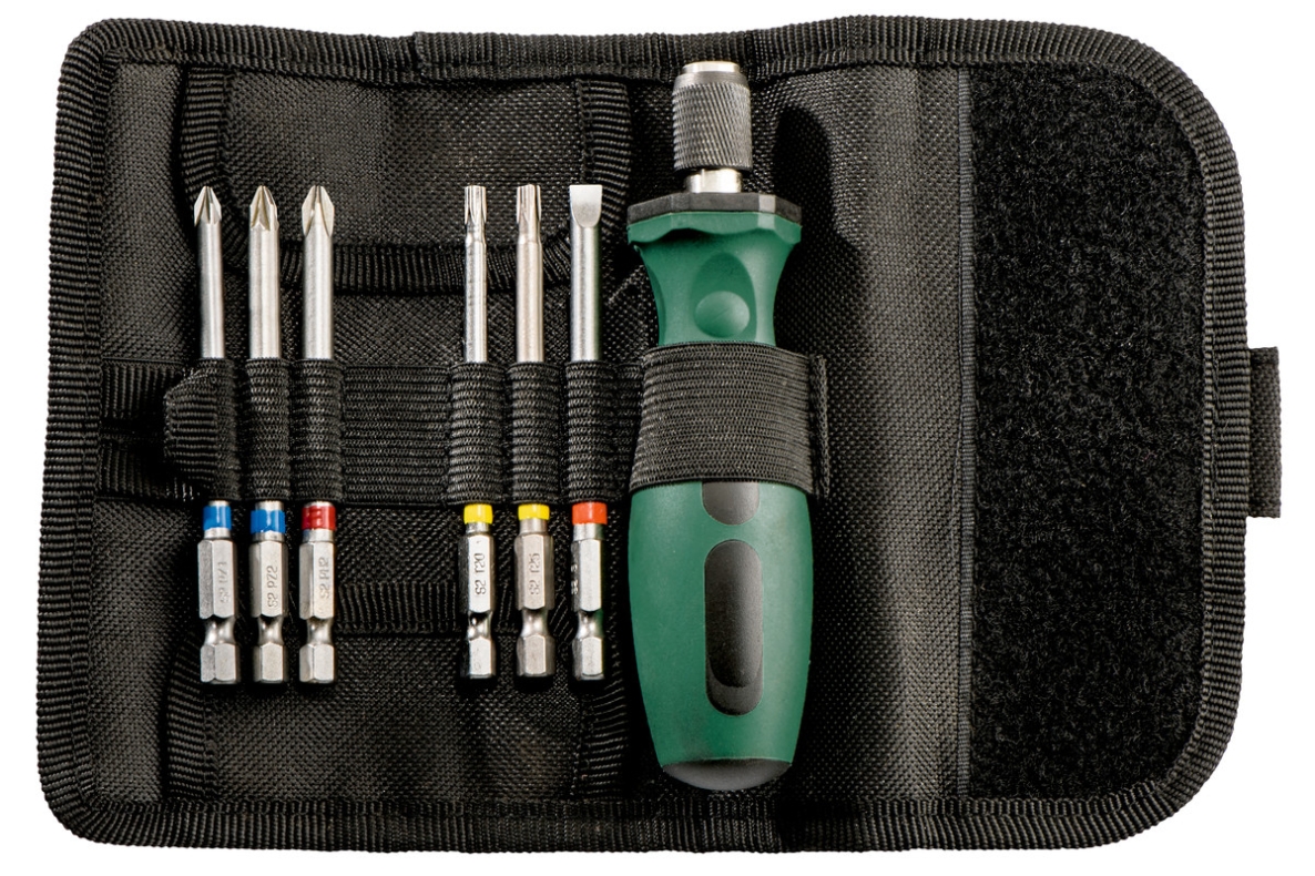 Metabo Accessories 626723000 Bit Roll Bag 7-piece