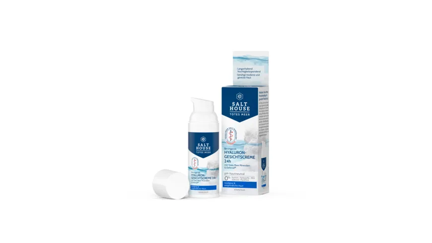 SALTHOUSE Totes Meer Therapie Hyaluron-Gesichtscreme 24h 50 ml