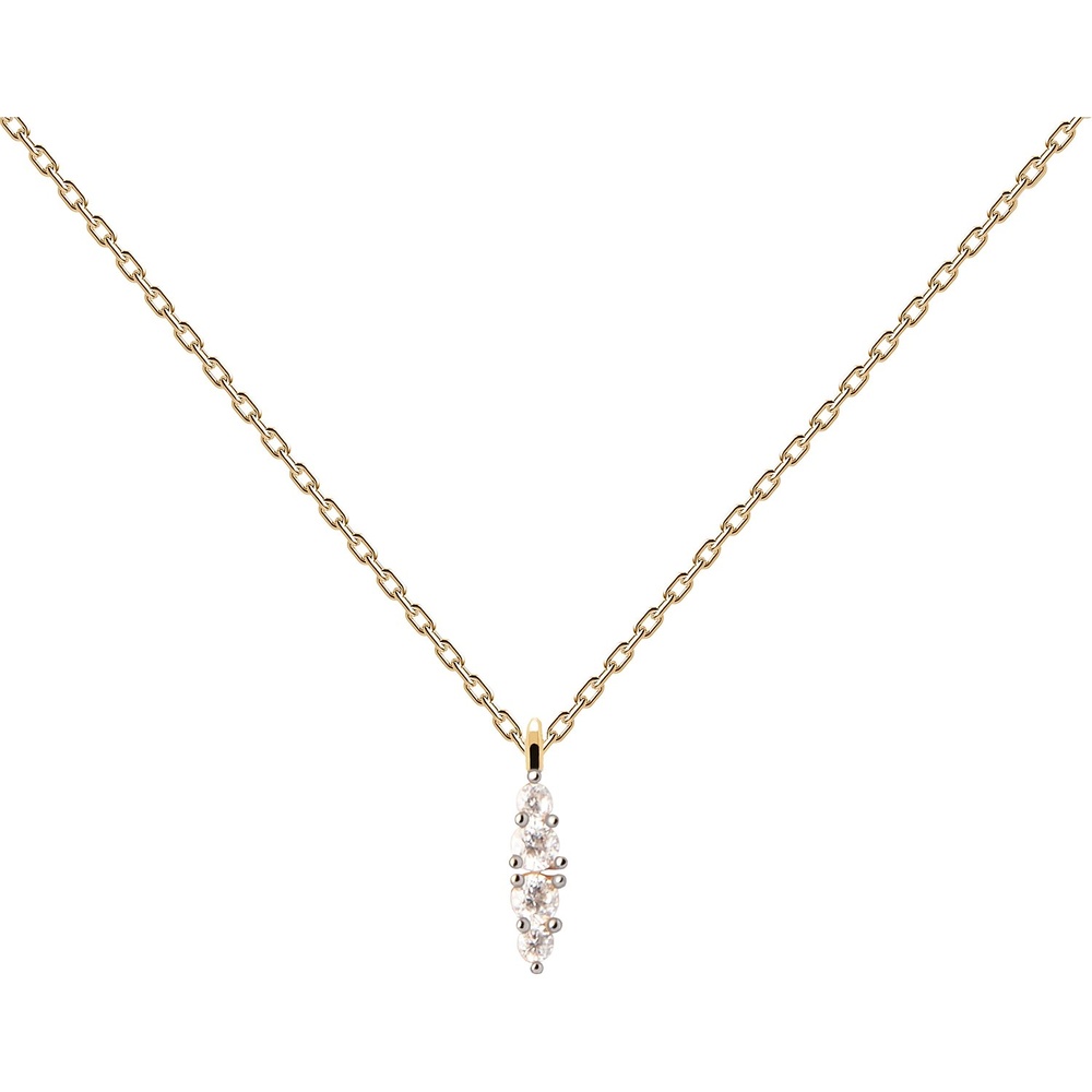 P D Paola Chaînette 925 Argent collier