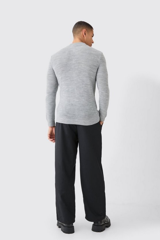Jogginghose mit weitem Bein
