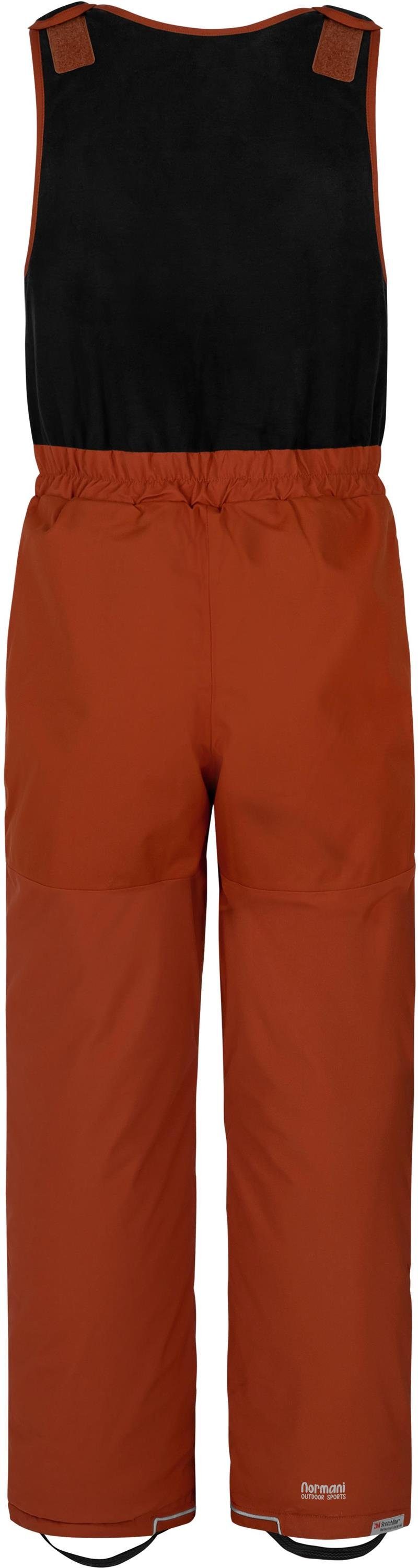 normani Schneehose Kinder Winterhose „Carmacks“ Wasserdichte Schneehose - recycelte Skihose Thermohose mit Fleecebesatz und Reflektoren