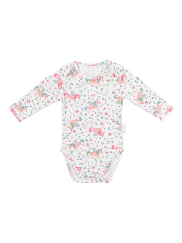 SlumberOrganix Bio Baby-Body langarm in Hellblau günstig kaufen