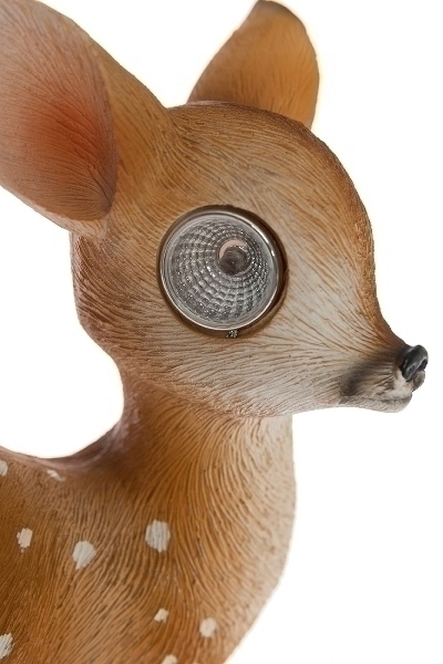 MyFlair Reh 'Bambi' mit Solarbeleuchtung stehend,