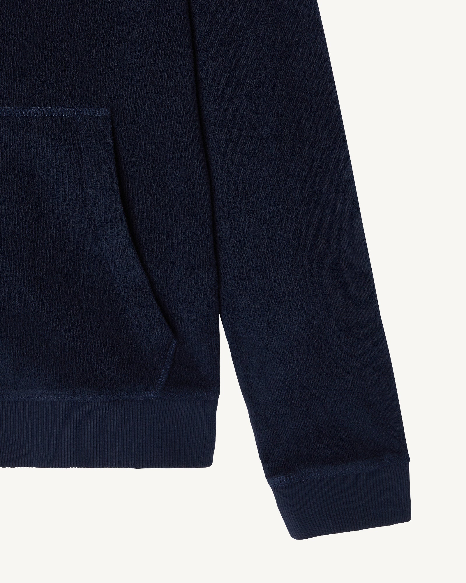 Veste zipée éponge Marine Corail
