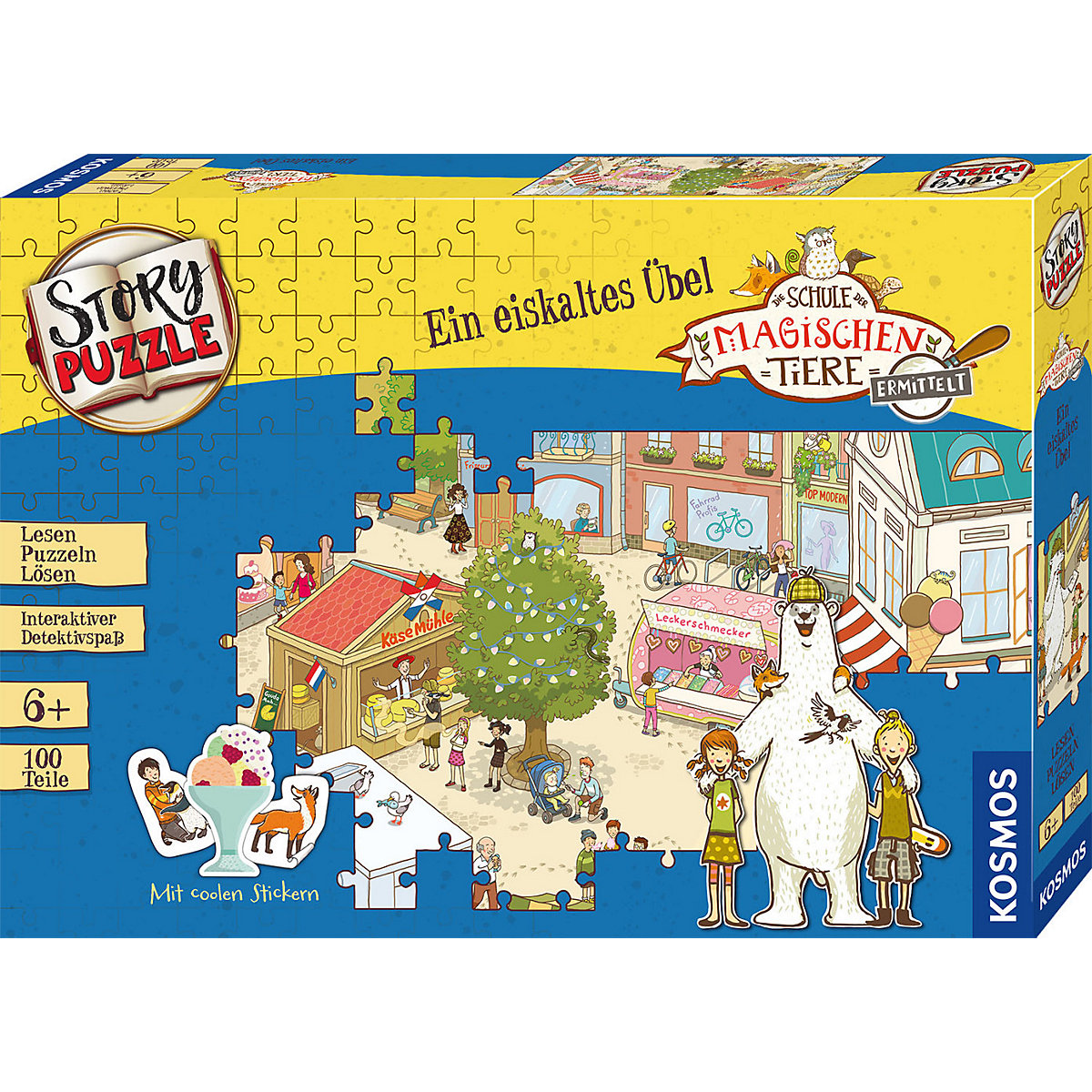 Story-Puzzle: Die Schule der magischen Tiere ermittelt