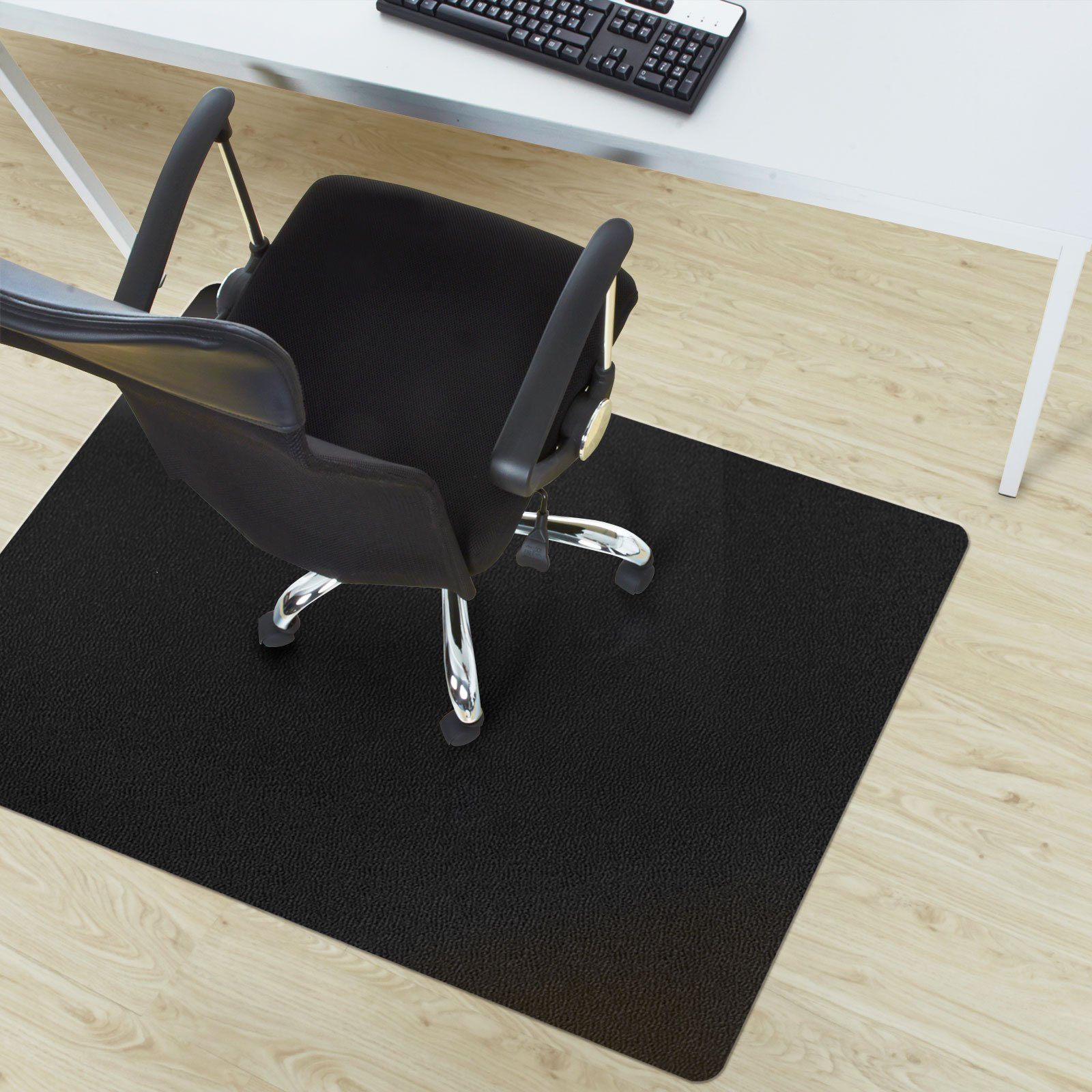 Karat Bodenschutzmatte Strong, Bürostuhlunterlage, Erhältlich in 11 Farben, 5 Größen, für Hartböden, aus Polypropylen