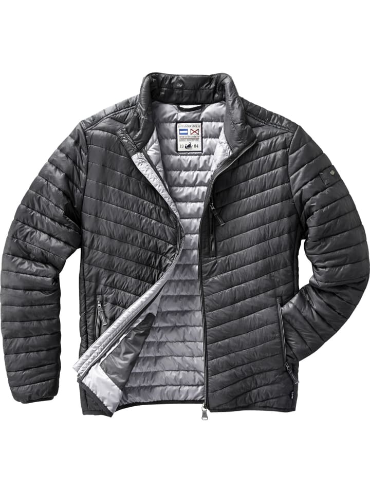 Jan Vanderstorm Steppjacke DANKRAD in grau günstig kaufen