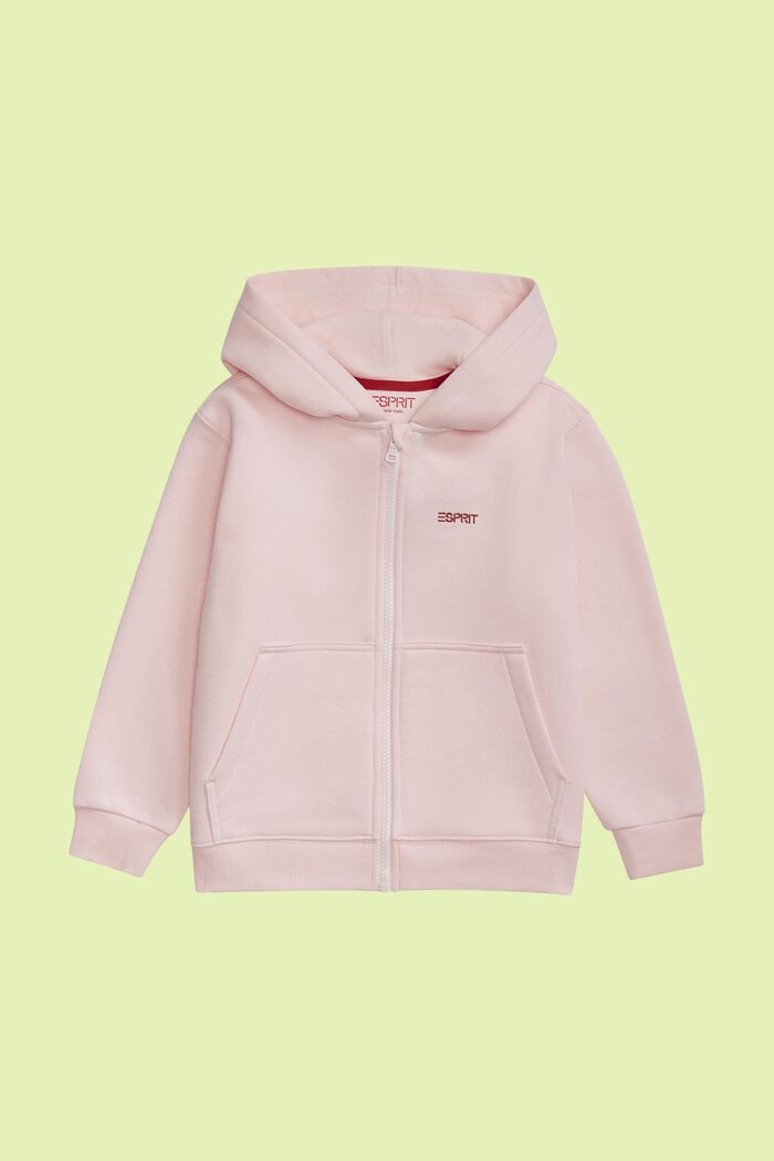 Logo-Kapuzenjacke mit Reißverschluss