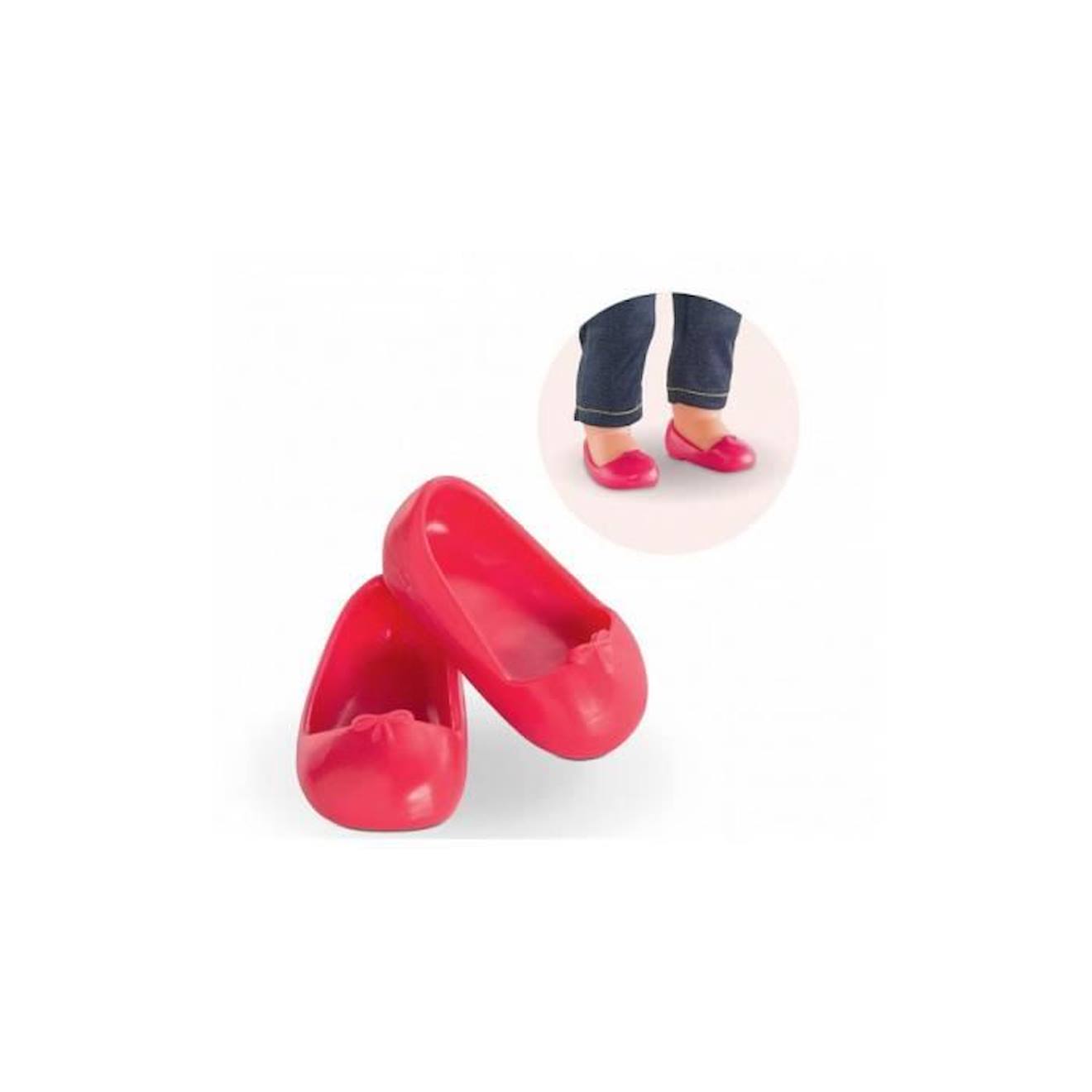 Ma Corolle Ballerines Cerise rouge