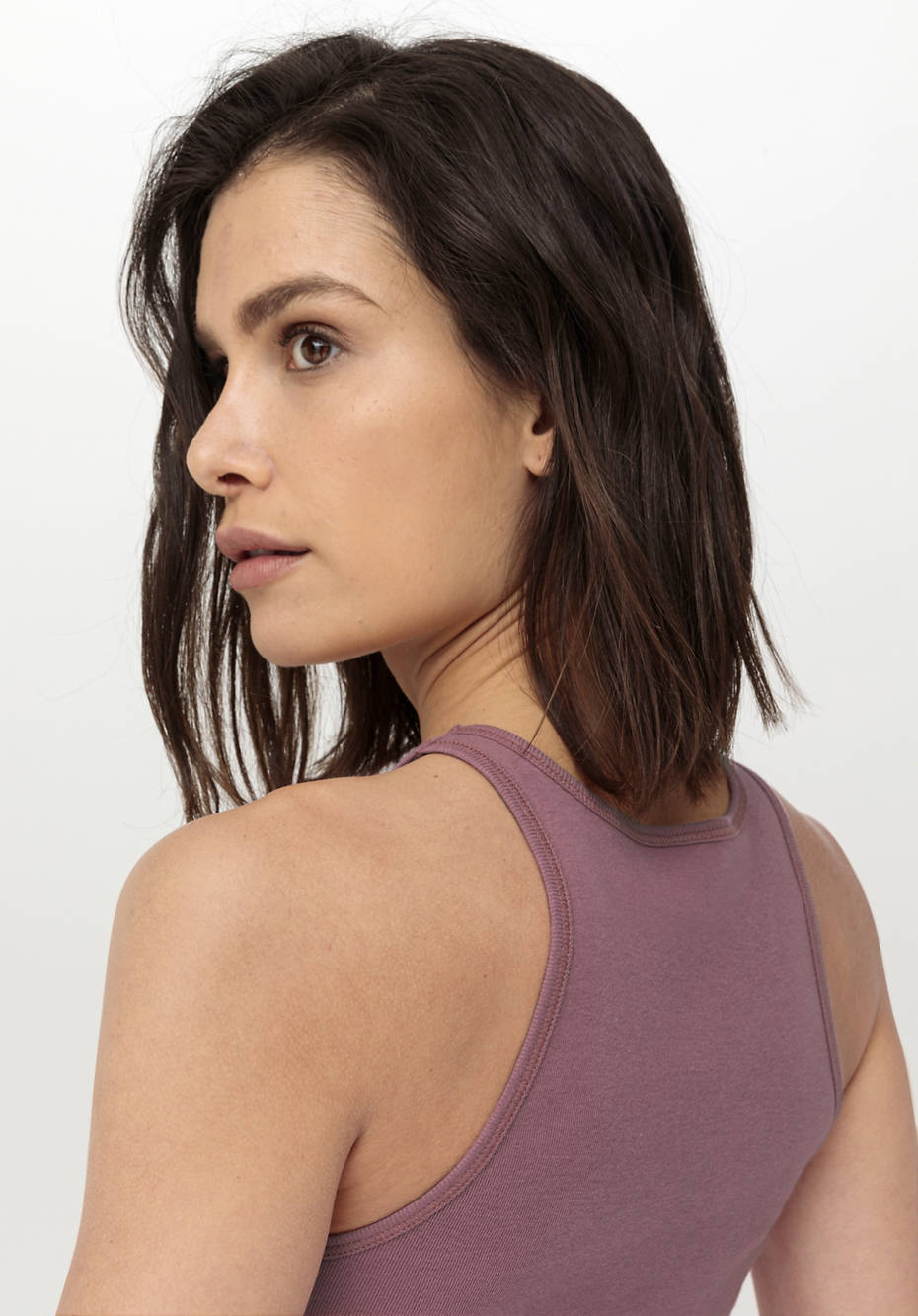 Tanktop high neck im 2-er Pack aus reiner Bio-Baumwolle