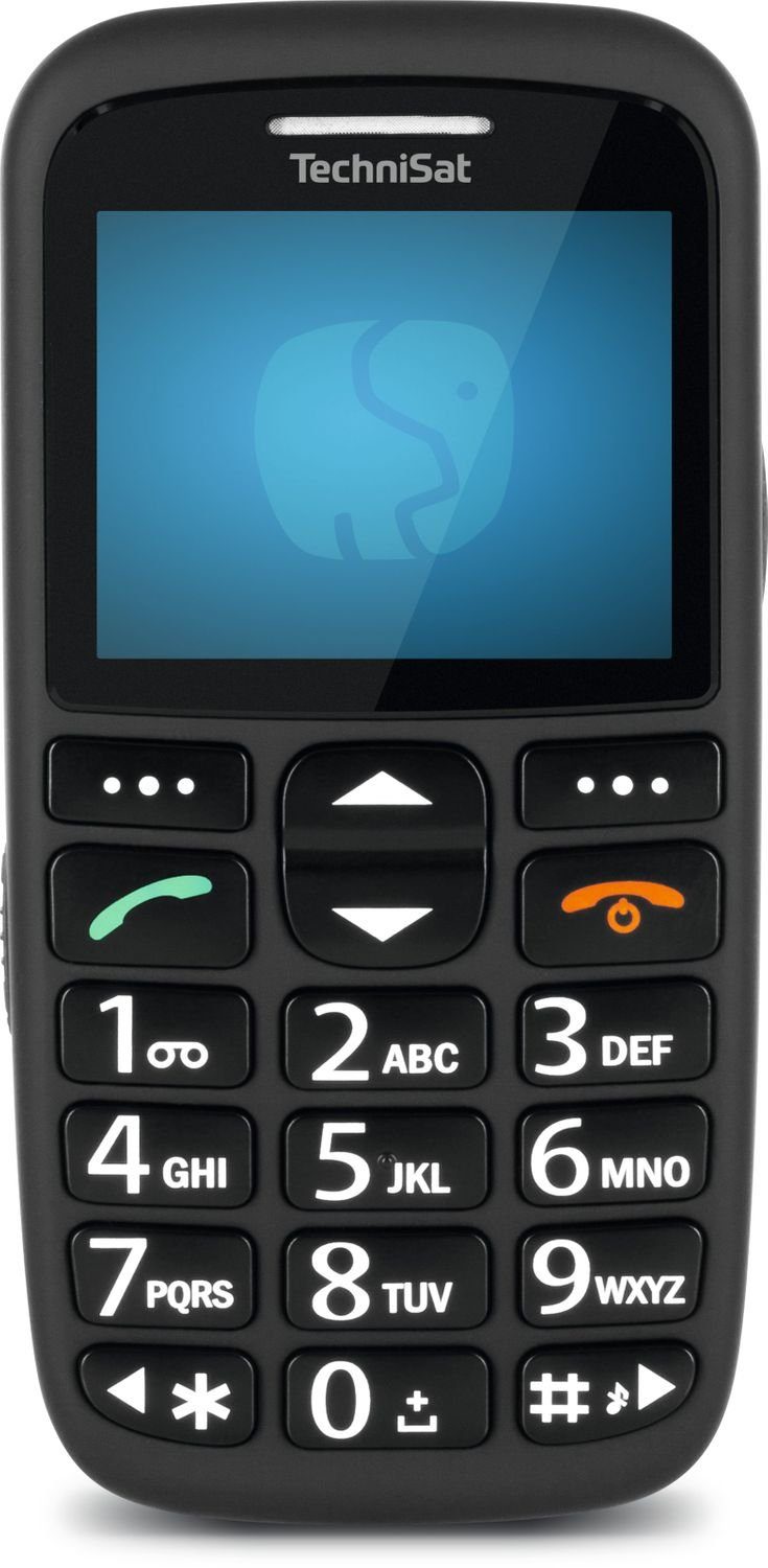TechniSat TECHNIPHONE ISI 3 schwarz Großtastenhandy Seniorenhandy