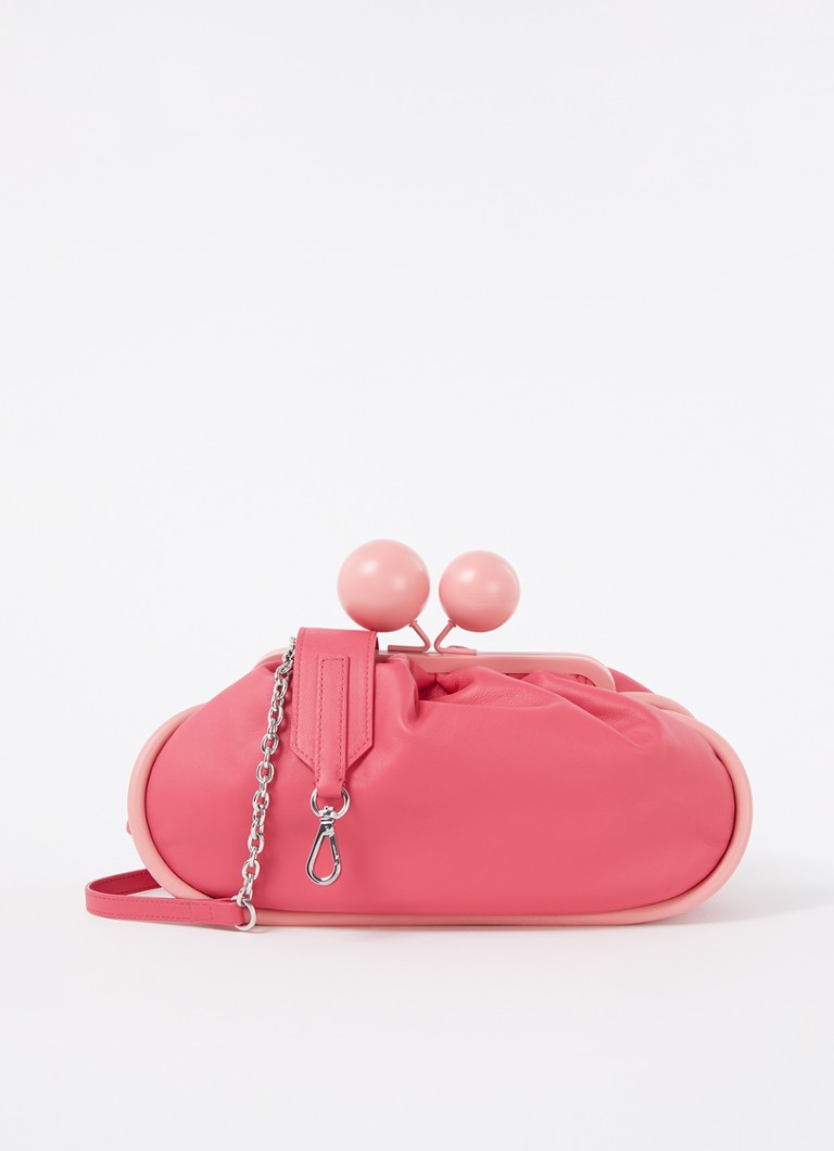 MaxMara  Milva crossbodytas van leer met afneembare schouderriem