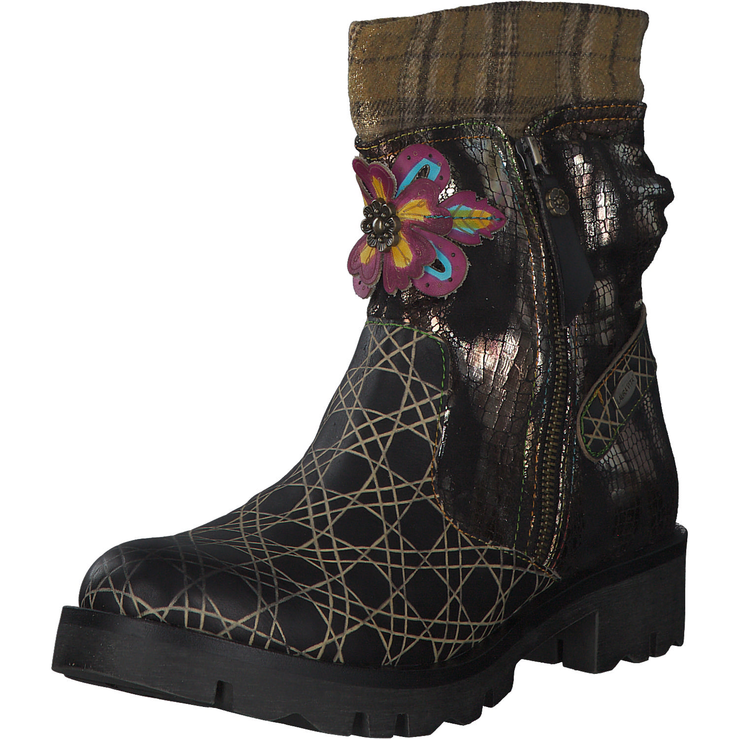 Laura Vita Cocrailo 03, Stiefeletten, Damen, noir