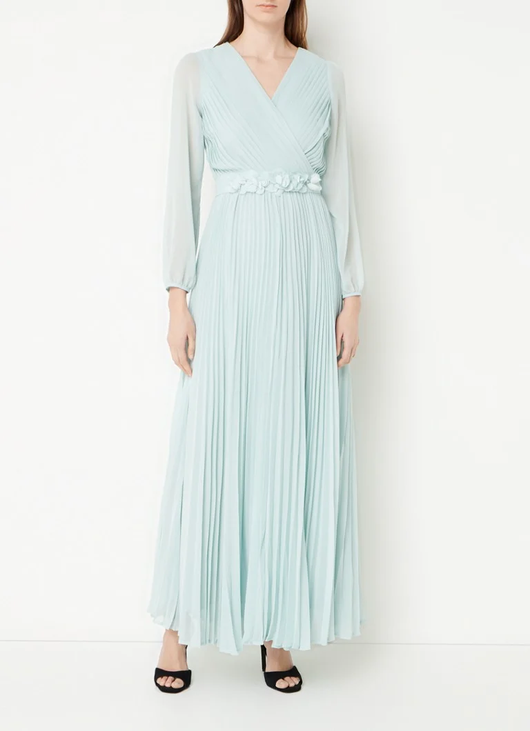 Vestido plisado Phase Eight Alecia Peppermint
