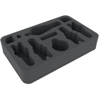 Feldherr 50 mm Half-Size Schaumstoff für Dropfleet Commander - UCM Schlachtschiffe und Kreuzer