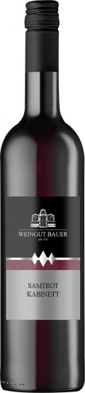 2021 Samtrot Kabinett halbtrocken - Weingut M+U Bauer