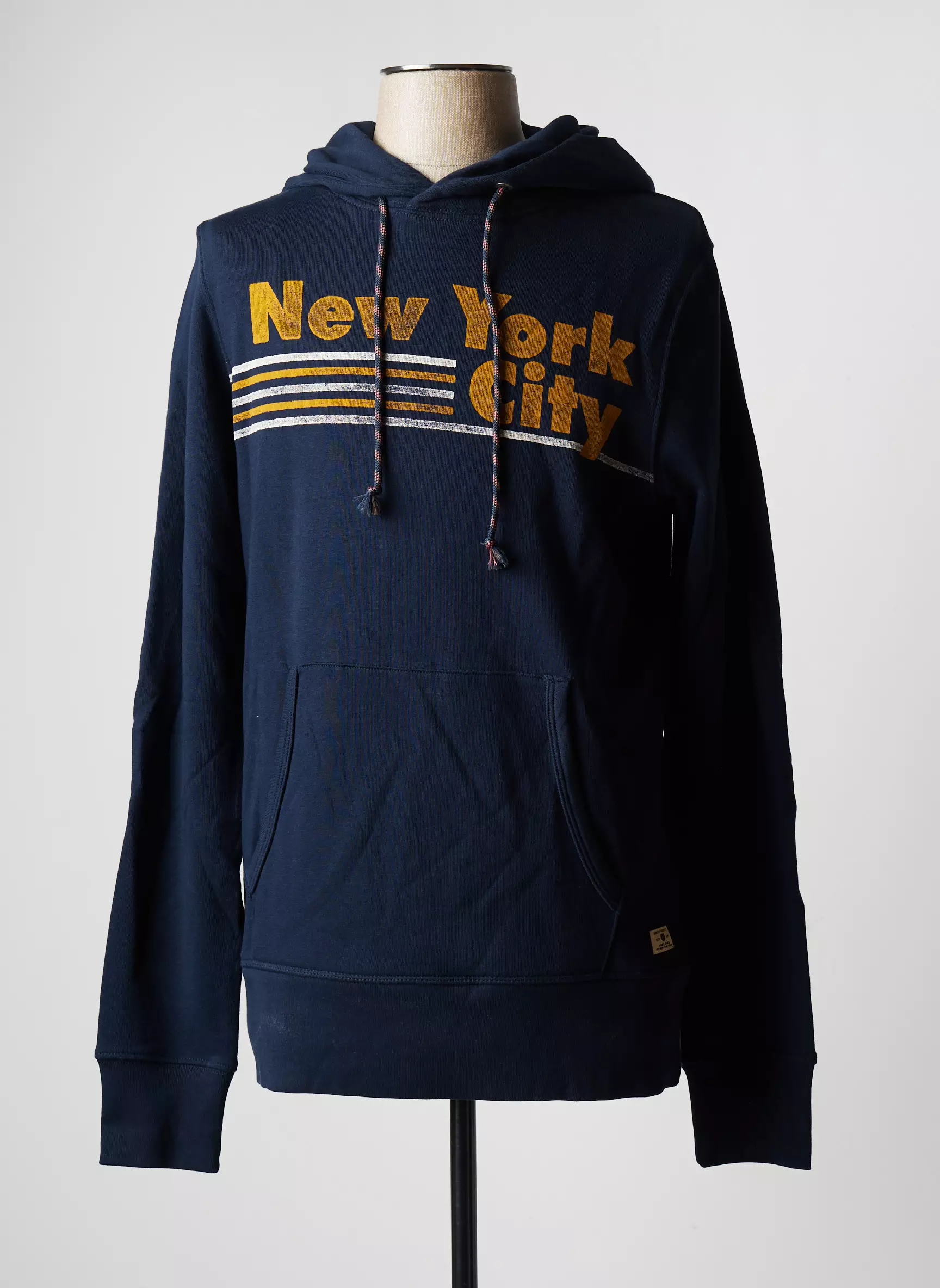 Jack Jones Sweat Capuche Homme couleur bleu