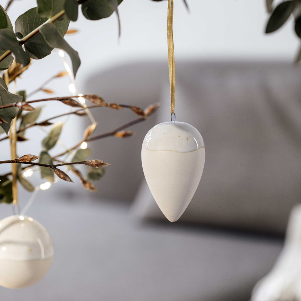 like. by Villeroy & Boch Ornement goutte Winter Glow Décoration