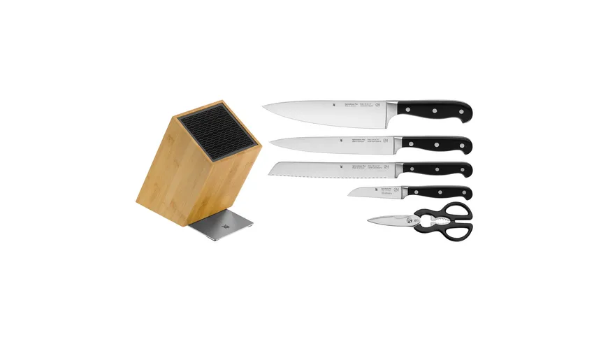 WMF Messerblock mit FlexTec Spitzenklasse Plus 6-tlg.