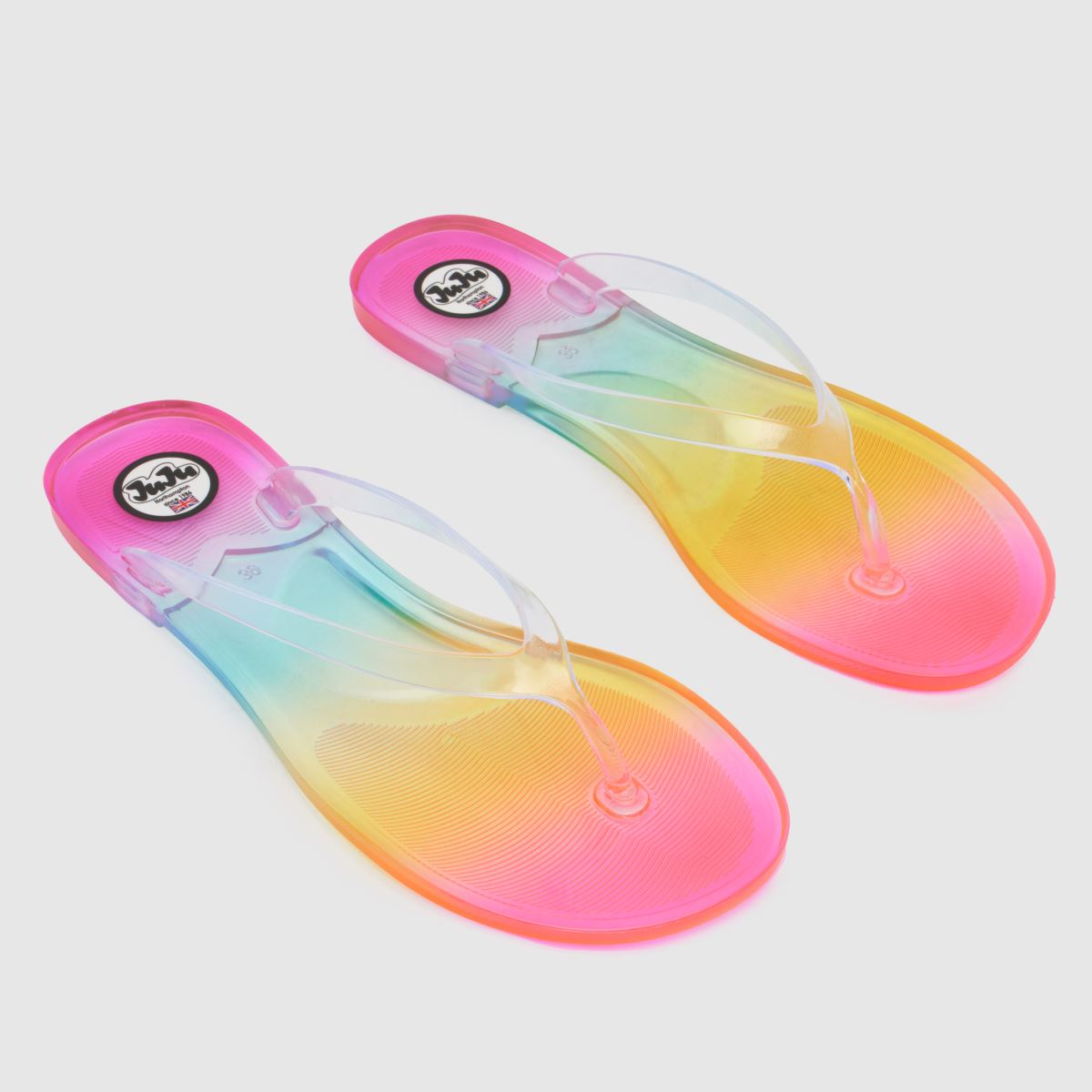 JUJU JELLIES – Genomskinliga flip-flop-sandaler