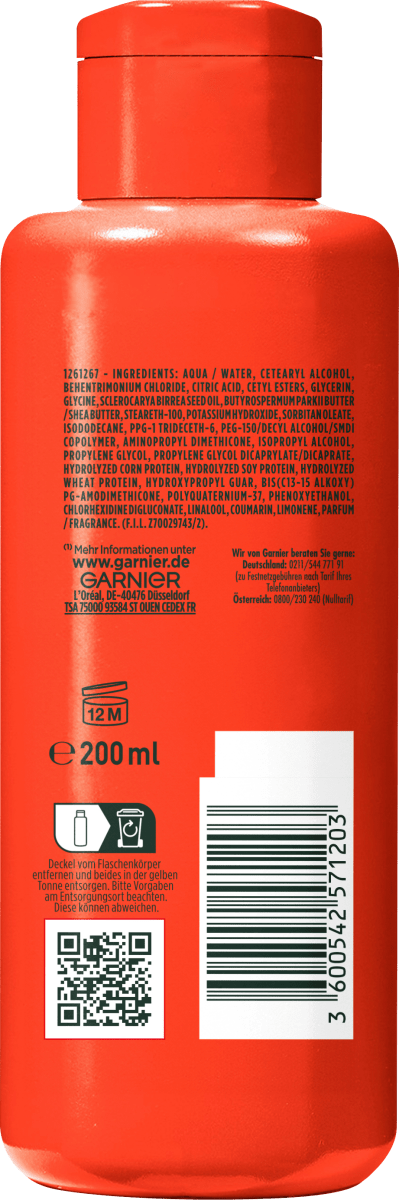 Haarkur Schadenlöscher Pro-Keratin Filler Deep Repair, 200 ml