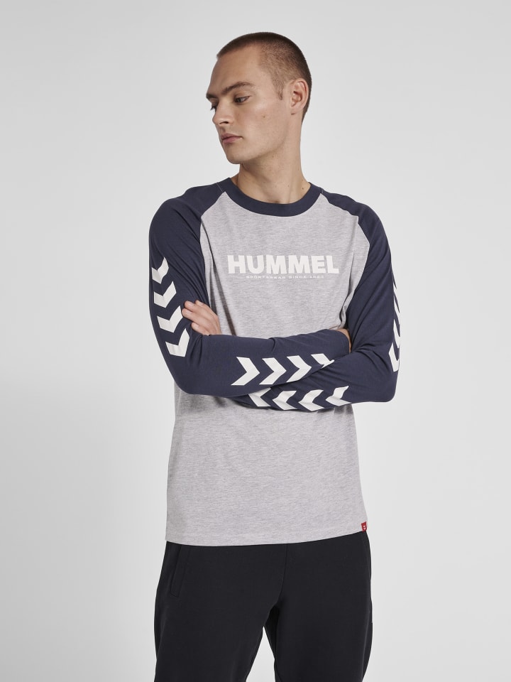 Hummel Hummel T-Shirt Raglanärmel Hmllegacy Erwachsene in GREY MELANGE günstig kaufen S