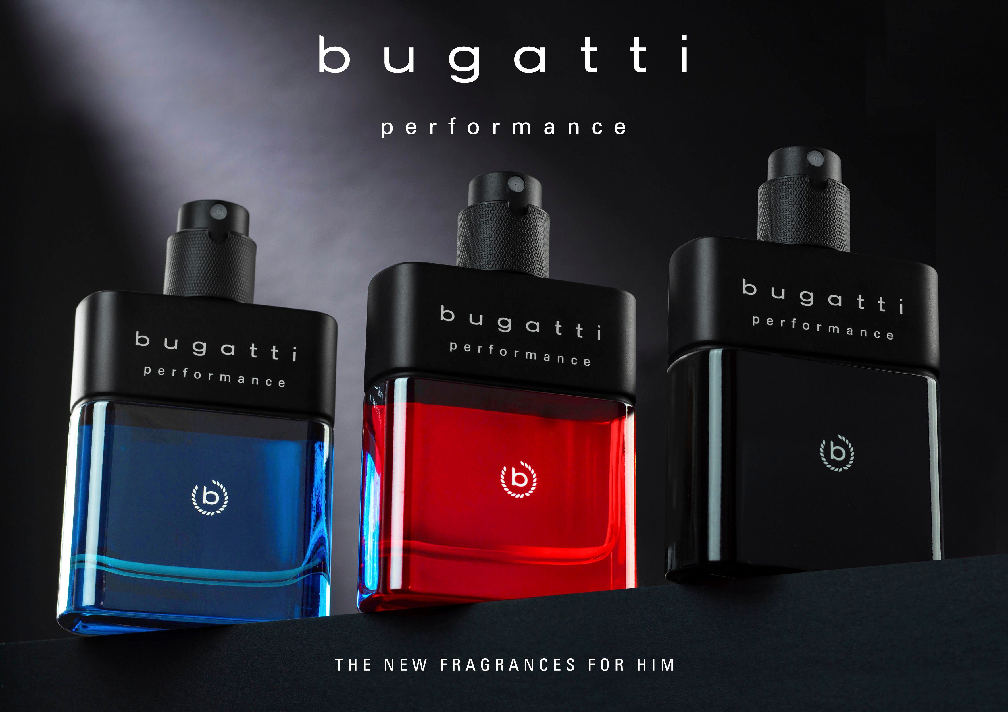 bugatti Eau de Toilette BUGATTI Performance Intense Black EdT 100ml