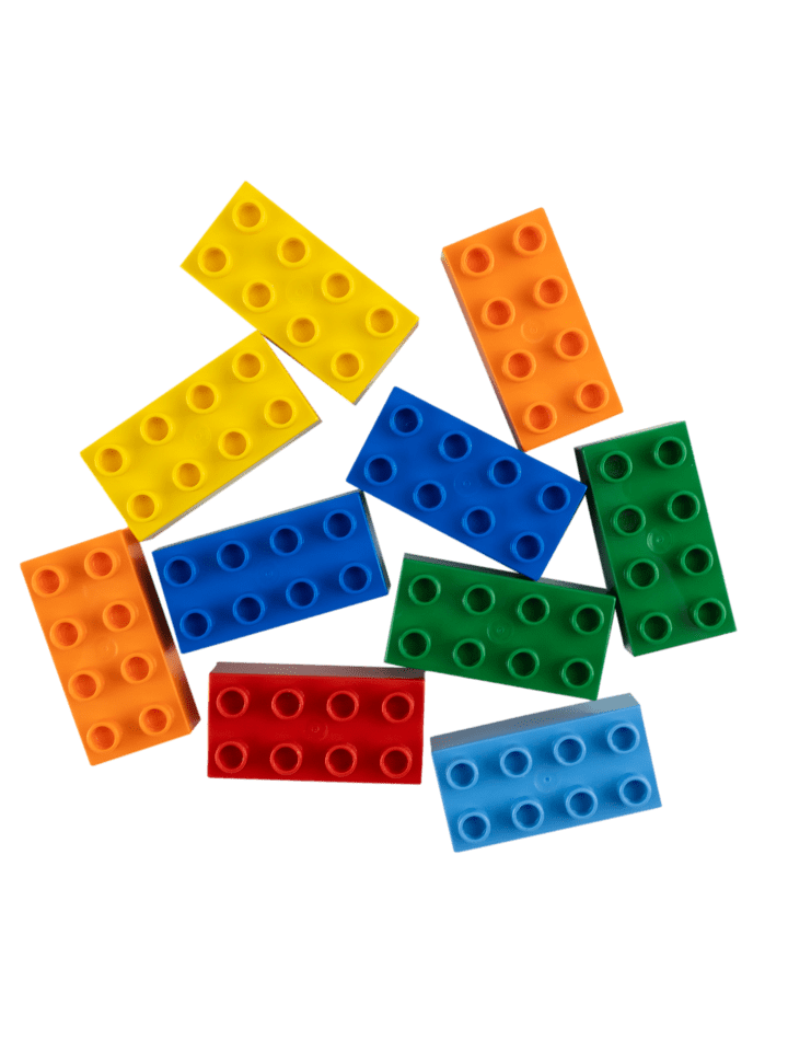 LEGO DUPLO® 2x4 Bausteine Bunt 3011 10x Teile - ab 18 Monaten in blue günstig kaufen Anzahl: 10 Stück
