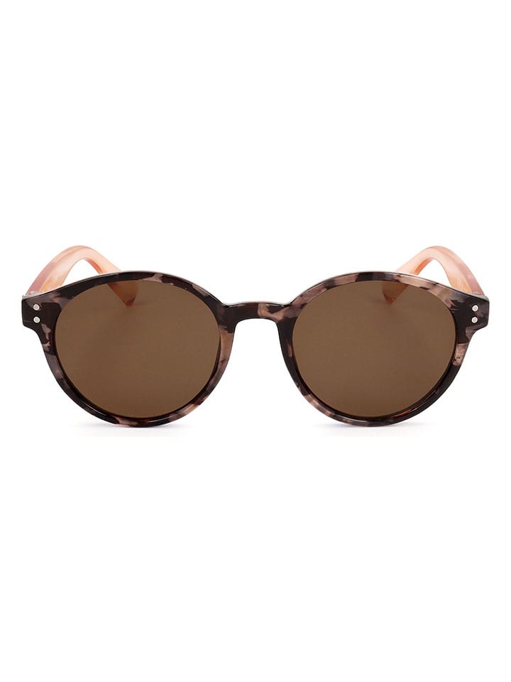 SWEET YEARS Unisex-Sonnenbrille in Braun/ Creme günstig kaufen 50