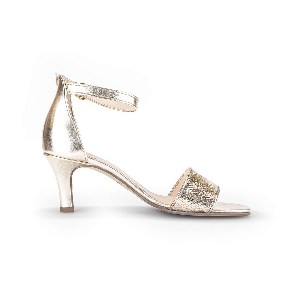 Gabor fashion Riemchensandale gold