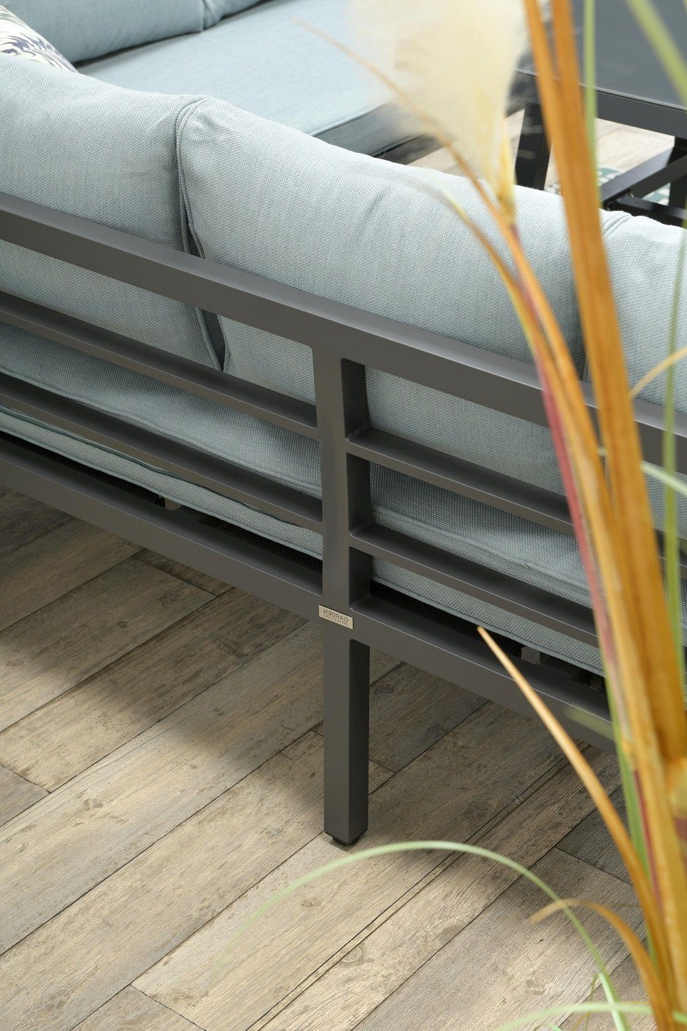 Garden Impressions Gartenlounge-Set Blakes links black / Aluminium / Gartenmöbelset / Outdoor / Möbel, inkl. Auflagen