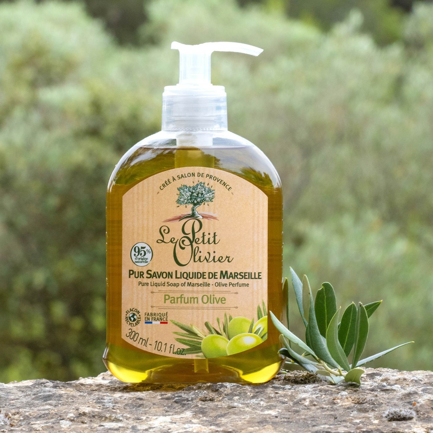 Le Petit Olivier Pure Liquid Marseille Soap Oliivin tuoksu