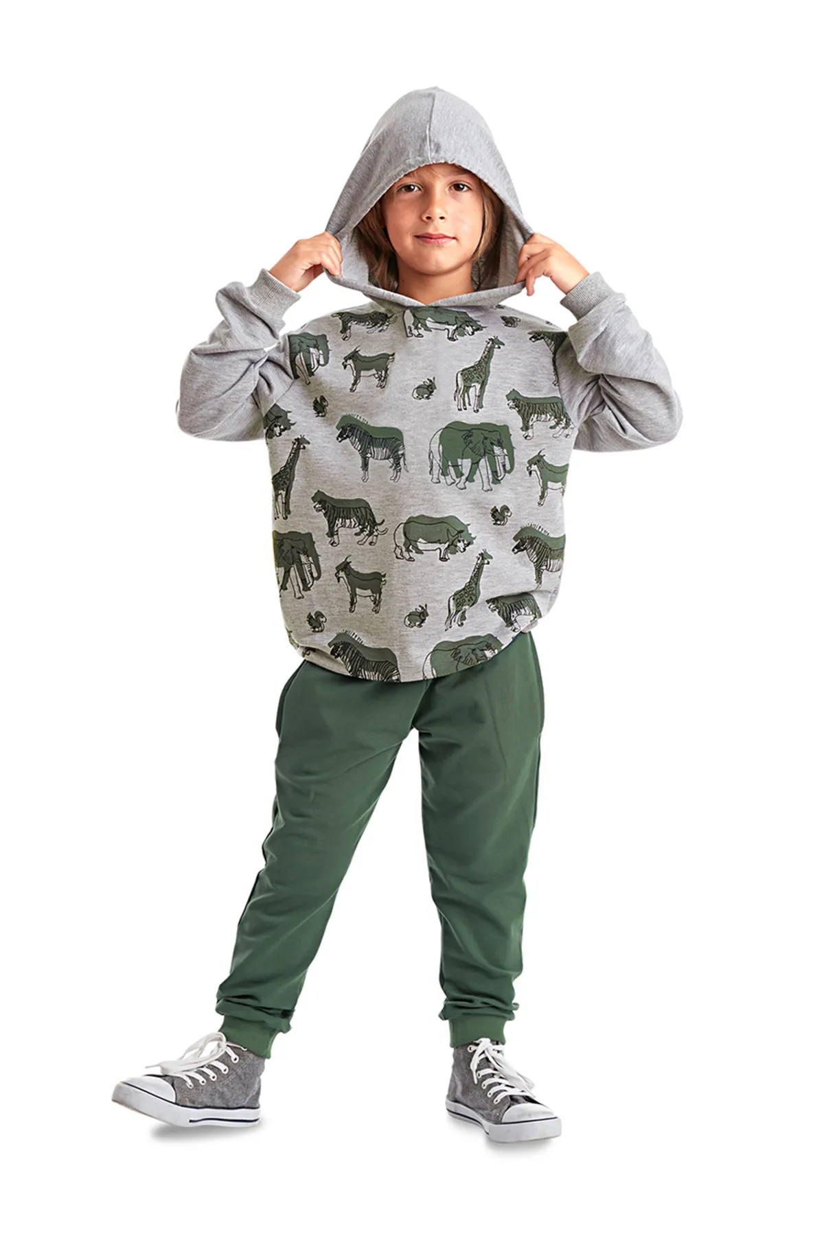 MSHB&G  LMG Animals Jungen-Trainingsanzug-Set