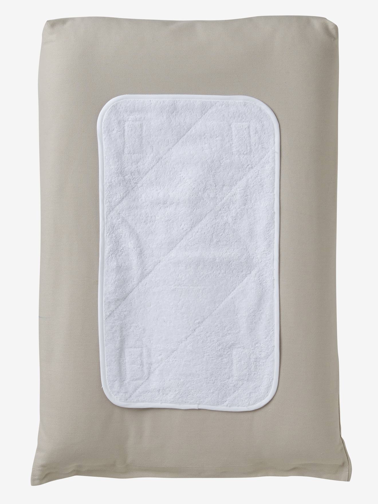 Lot de 2 tapis pour matelas à langer Basics blanc