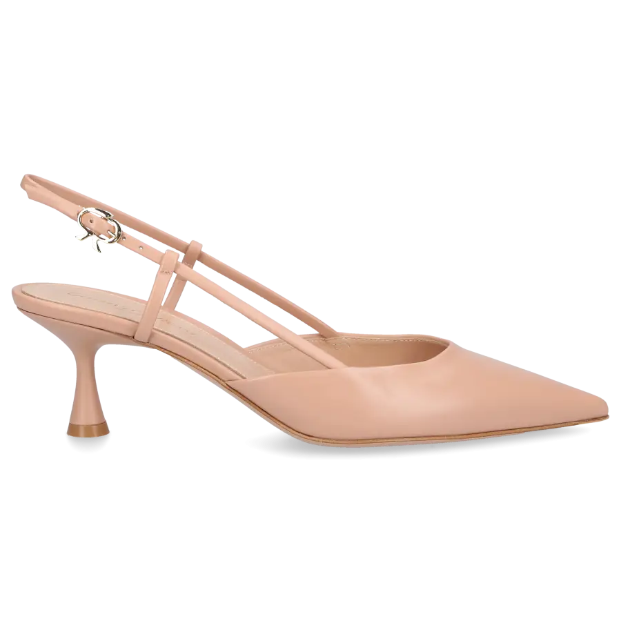 Gianvito Rossi - Slingpumps ASCENT 55 Kalbsleder - beige