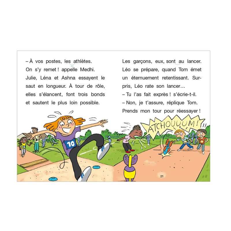 Livre Sami et Julie CE1, Les olympiades de Sami et Julie - Hachette Education