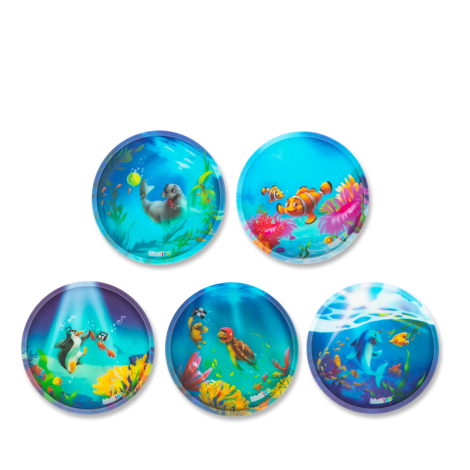 ergobag Klettie-Set Unterwasserfreunde