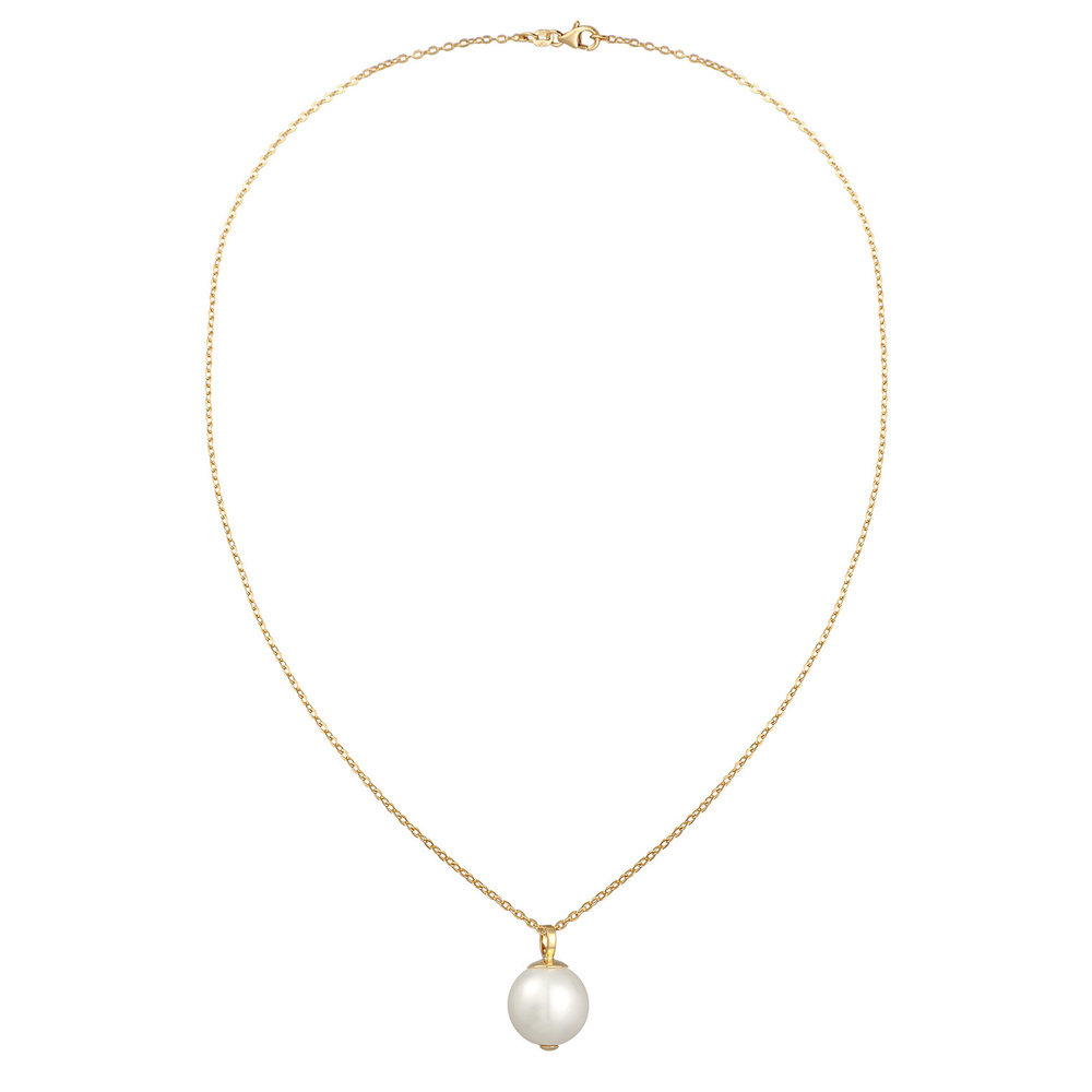 Nenalina Nenalina Collier Femmes Pendentif Elégant Classique avec perles de coquillage en  collier