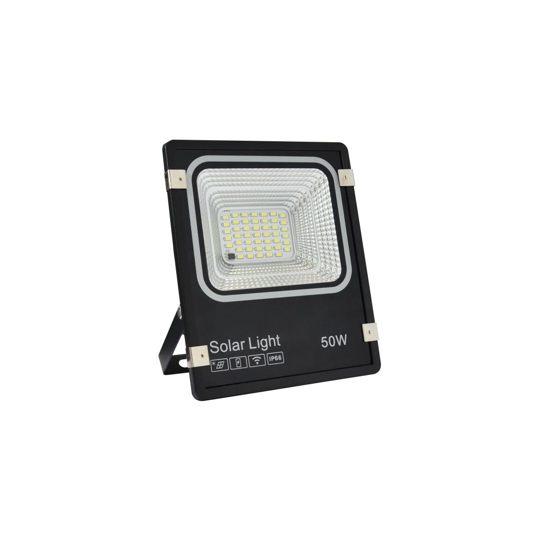 LUXULA Solarstrahler, LED-Fluter, Solar mit Akku, 6 W PV