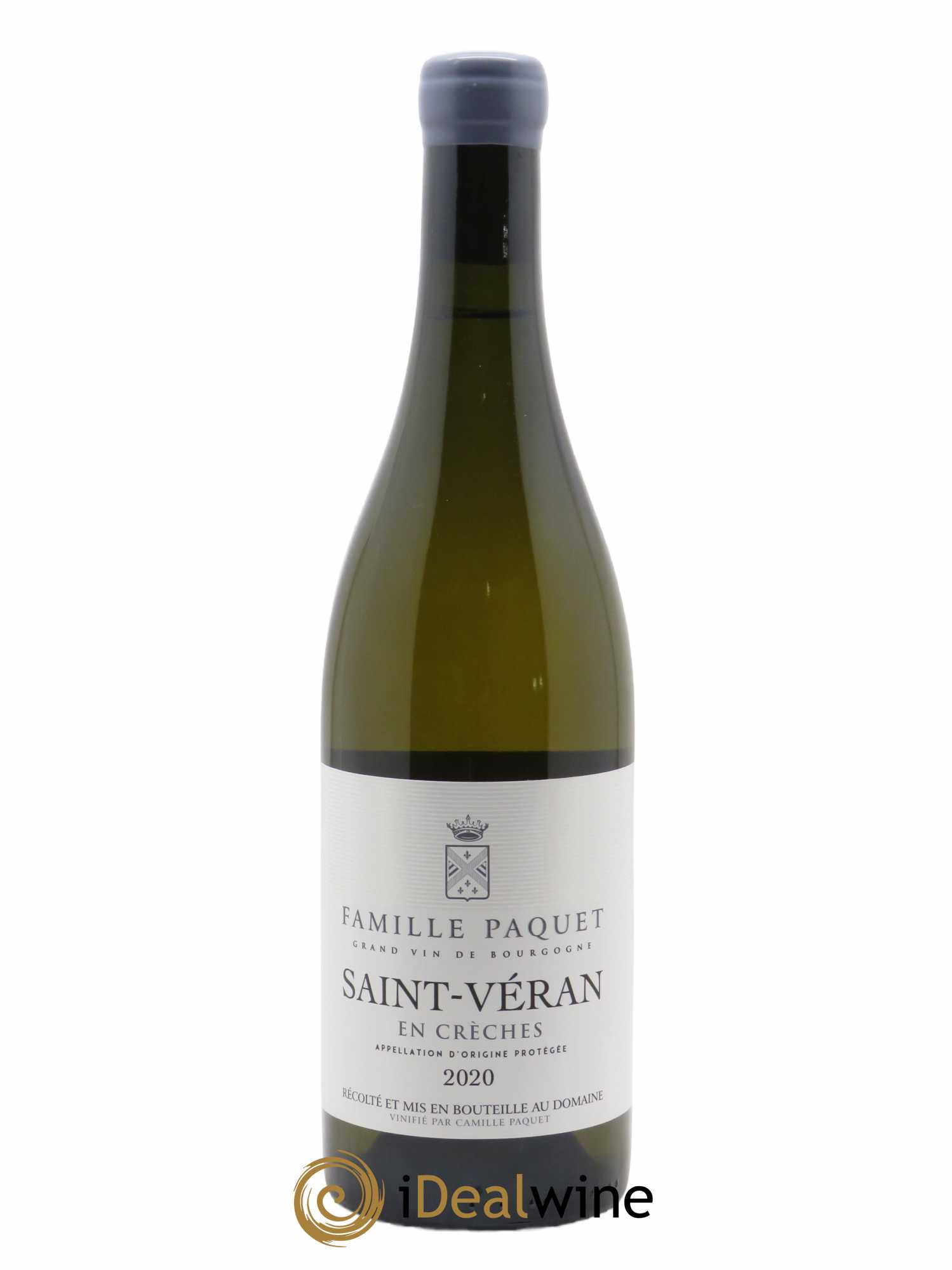 Saint-Véran En Crèches Famille Paquet  2020 - Lot de 1 Bouteille