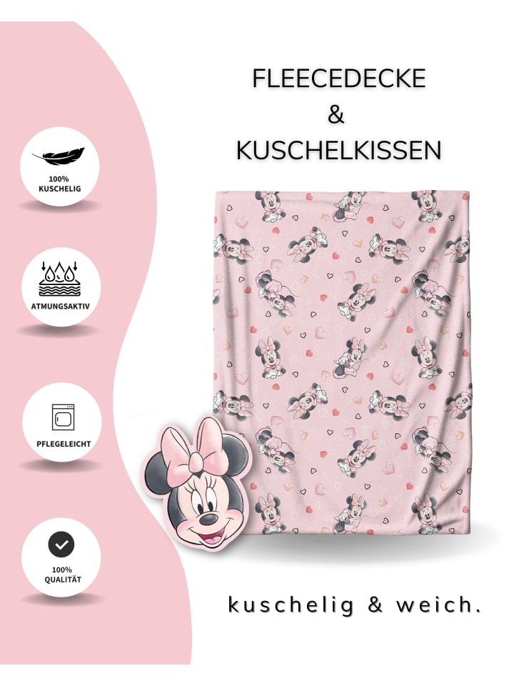 Disney Kuschelset, Decke und Kissen 