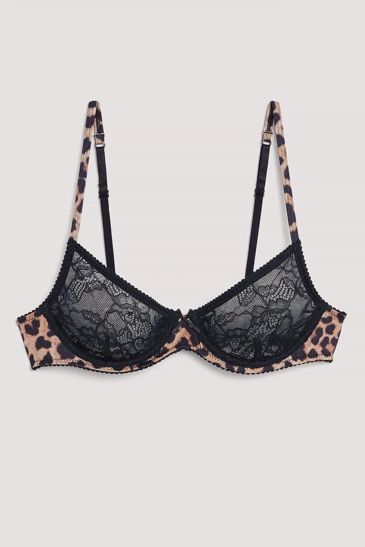 NA-KD  BH - Mehrfarbig - Animal Print