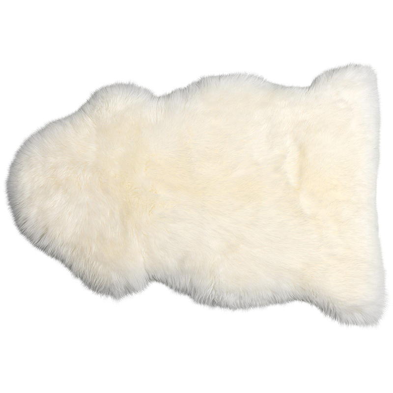 Home Lammeskinn 85 cm hvit