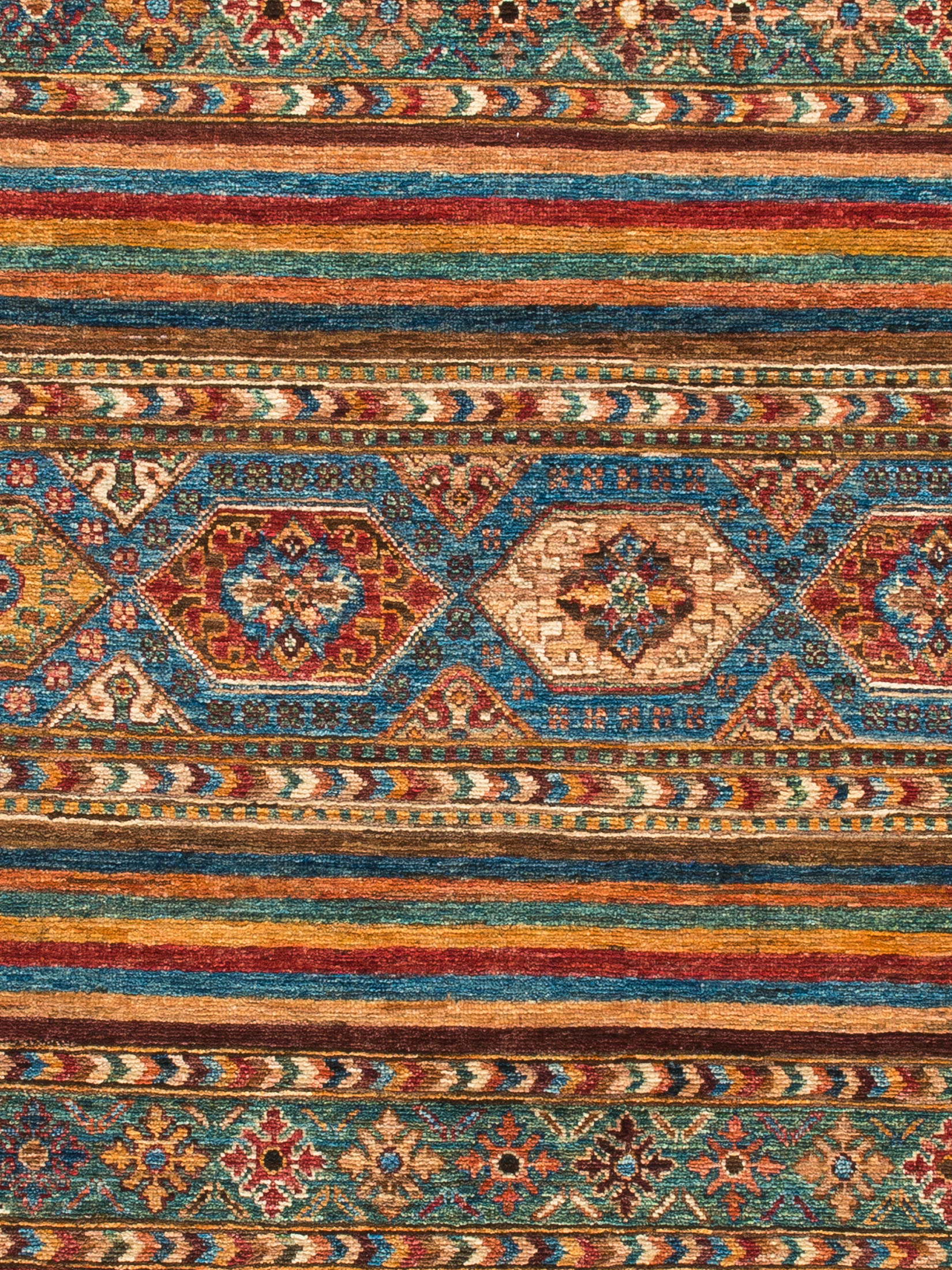 Chobi Schal ca. 251 x 337 cm, Unikat / Einzelstück