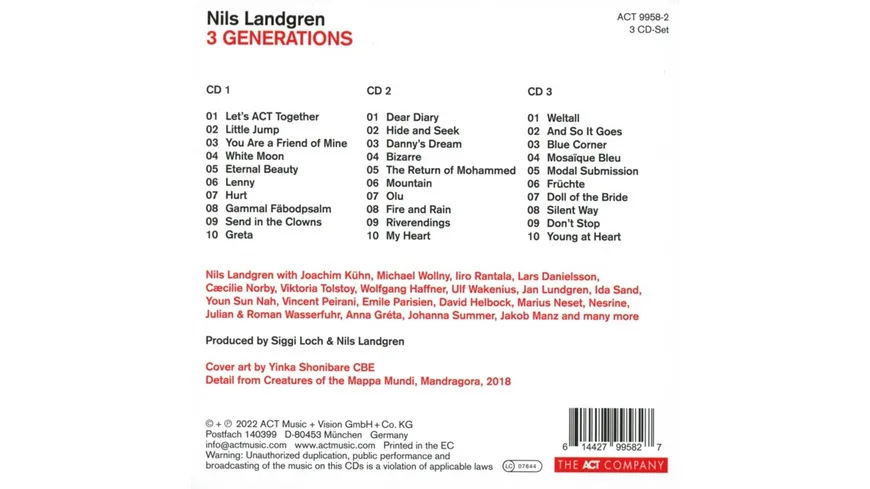 3 Generations (3CD Boxset)