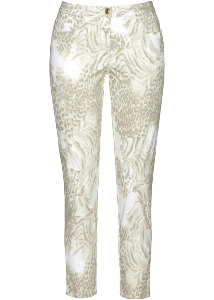 Bedruckte 7/8-Stretchhose