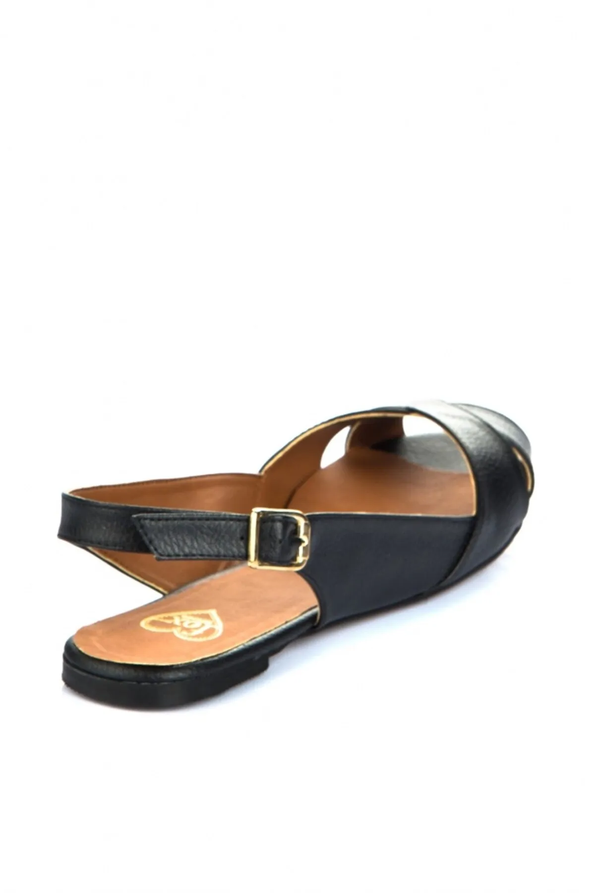 Fox Shoes  Schwarze Damensandalen9726106609