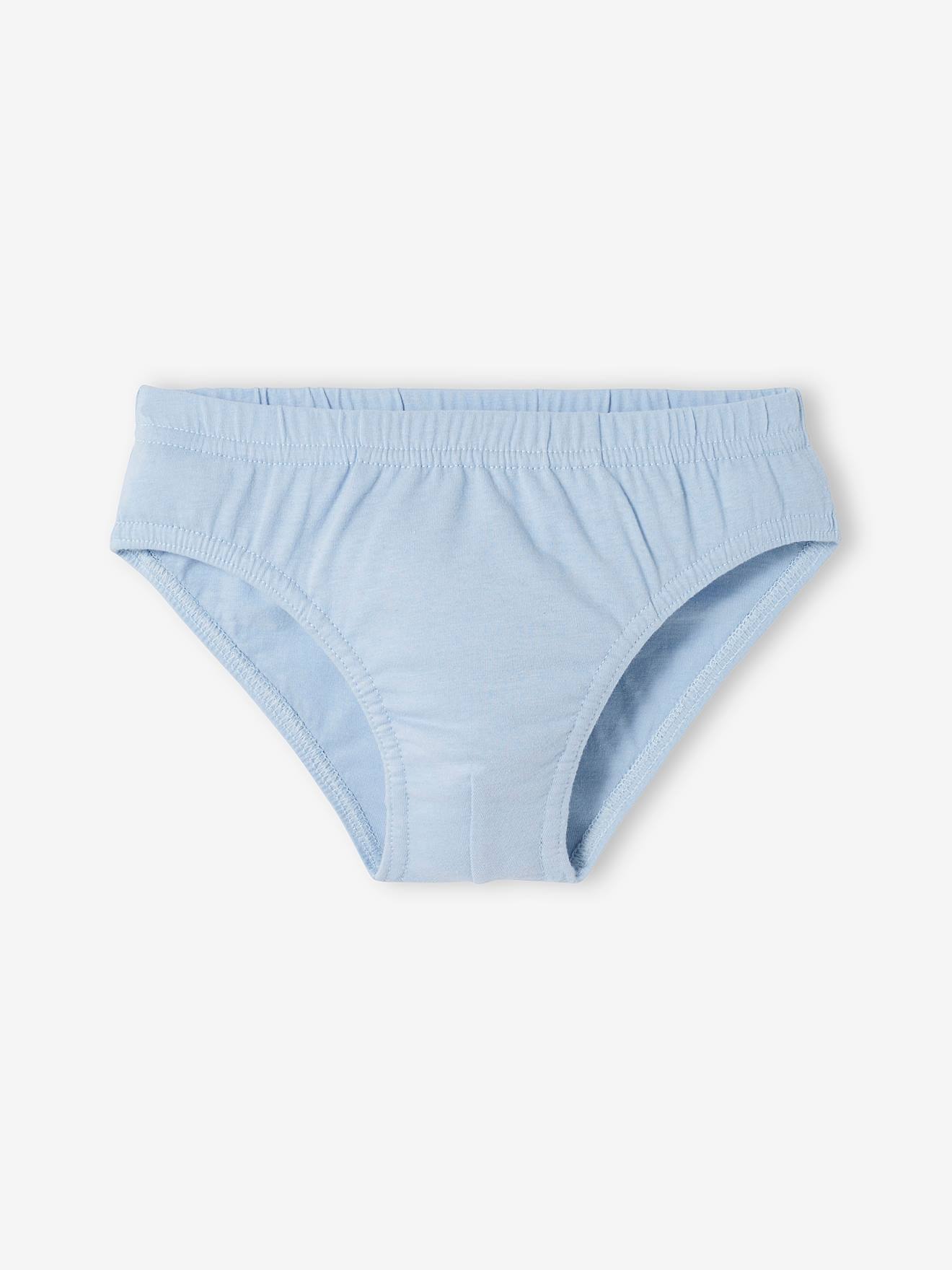 Lot de 7 slips DS® Mickey gris, gris chiné et bleu
