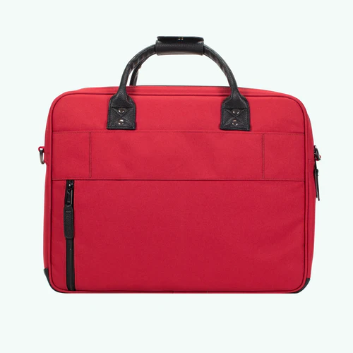 Shanghai Berlin Laptop Bag, Raspberry Red