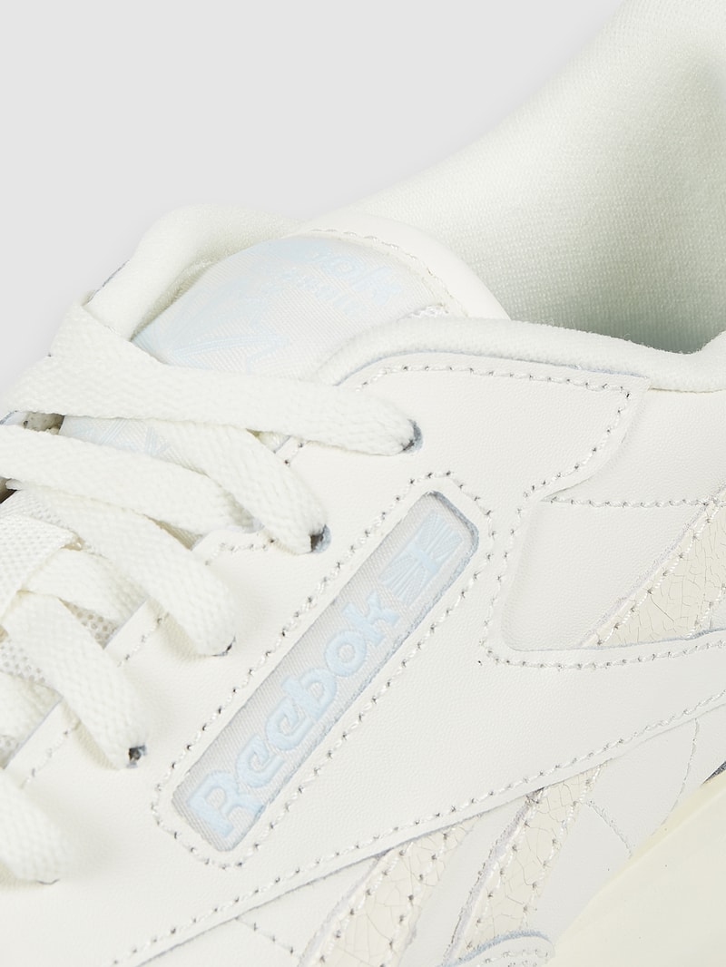 Sneaker aus Leder Modell 'Classic' in weiß
